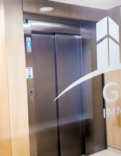 Présentation ascenseur bien intégré